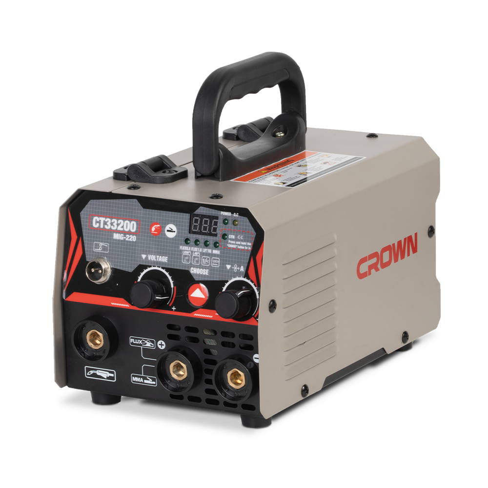 Poste à souder MIG-200 CROWN CT33200 + Bobine Poste à souder MIG-200 CROWN CT33200 + Bobine