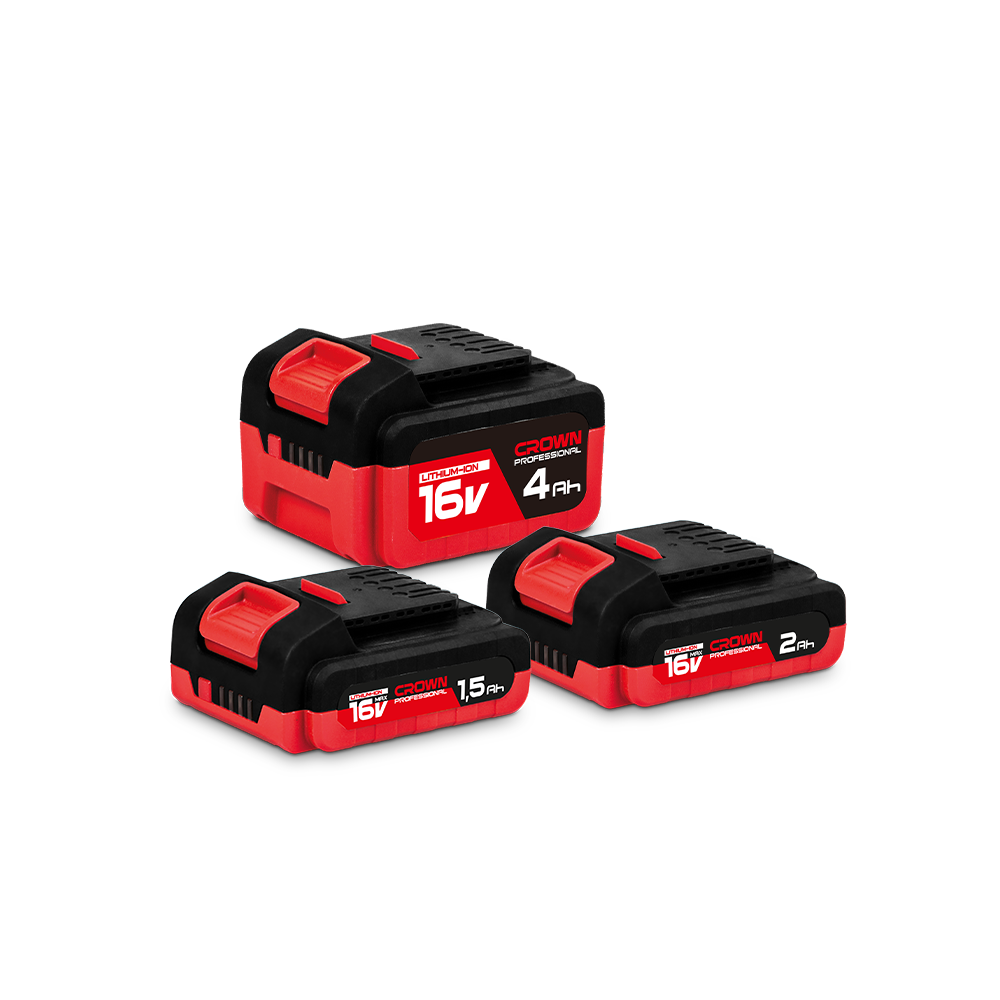 Crown Visseuse perceuse sans fil 16V multi-mandrin 2batteries 1,5AH CT21082HQ-1.5 BMC Crown Visseuse perceuse sans fil 16V multi-mandrin 2batteries 1,5AH CT21082HQ-1.5 BMC