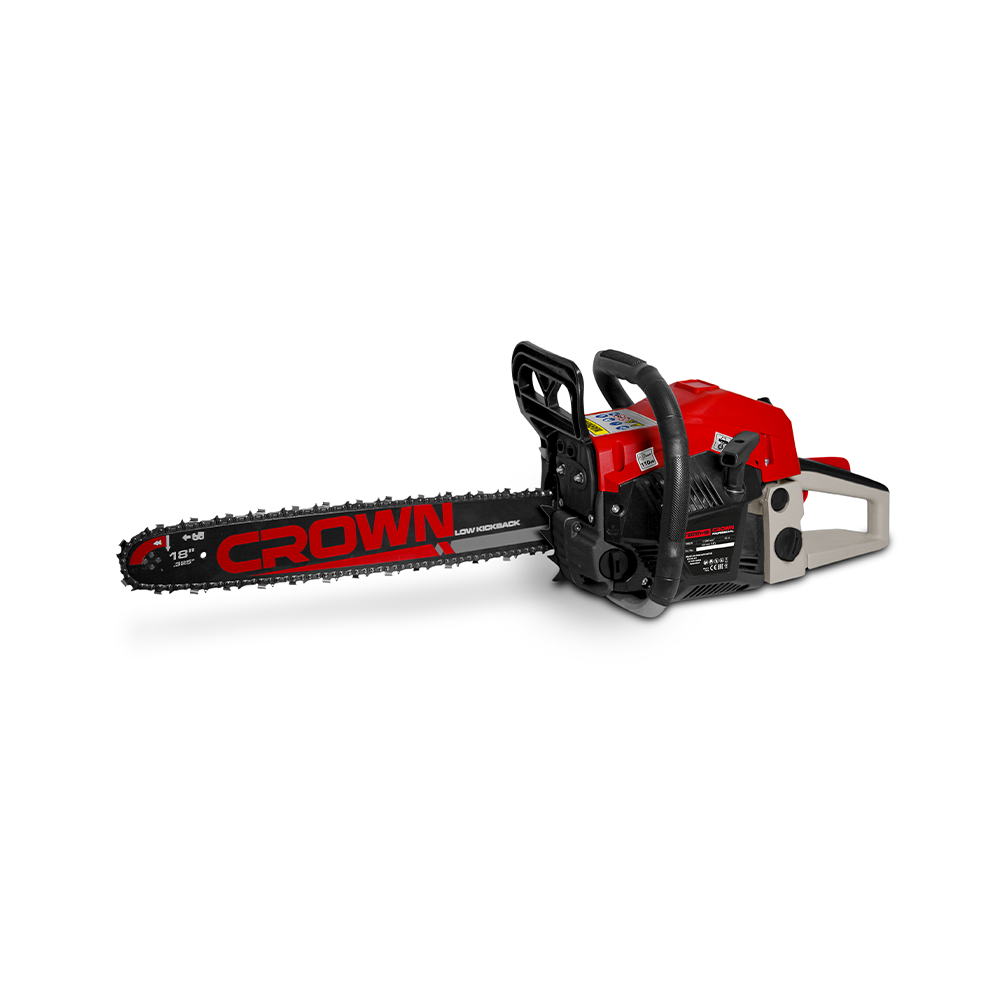 Scie A Chaine Tronçonneuse A Bois Essence 20″ 58.1 cm 3000w 54.6cc CT20201-20 | CROWN Scie A Chaine Tronçonneuse A Bois Essence 20″ 58.1 cm 3000w 54.6cc CT20201-20 | CROWN