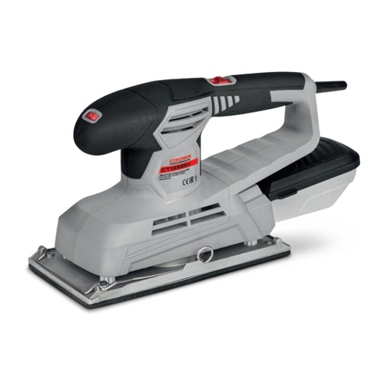 Ponceuse orbitale professionnelle CROWN, 350 W, carrée, 115 x 230 mm ; CT13588V Ponceuse orbitale professionnelle CROWN, 350 W, carrée, 115 x 230 mm ; CT13588V