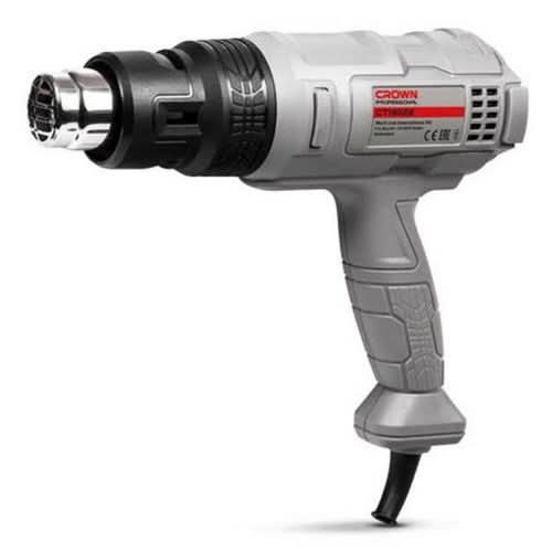Crown Pistolet air chaud décapeur thermique 1800W-CT19022K Crown Pistolet air chaud décapeur thermique 1800W-CT19022K