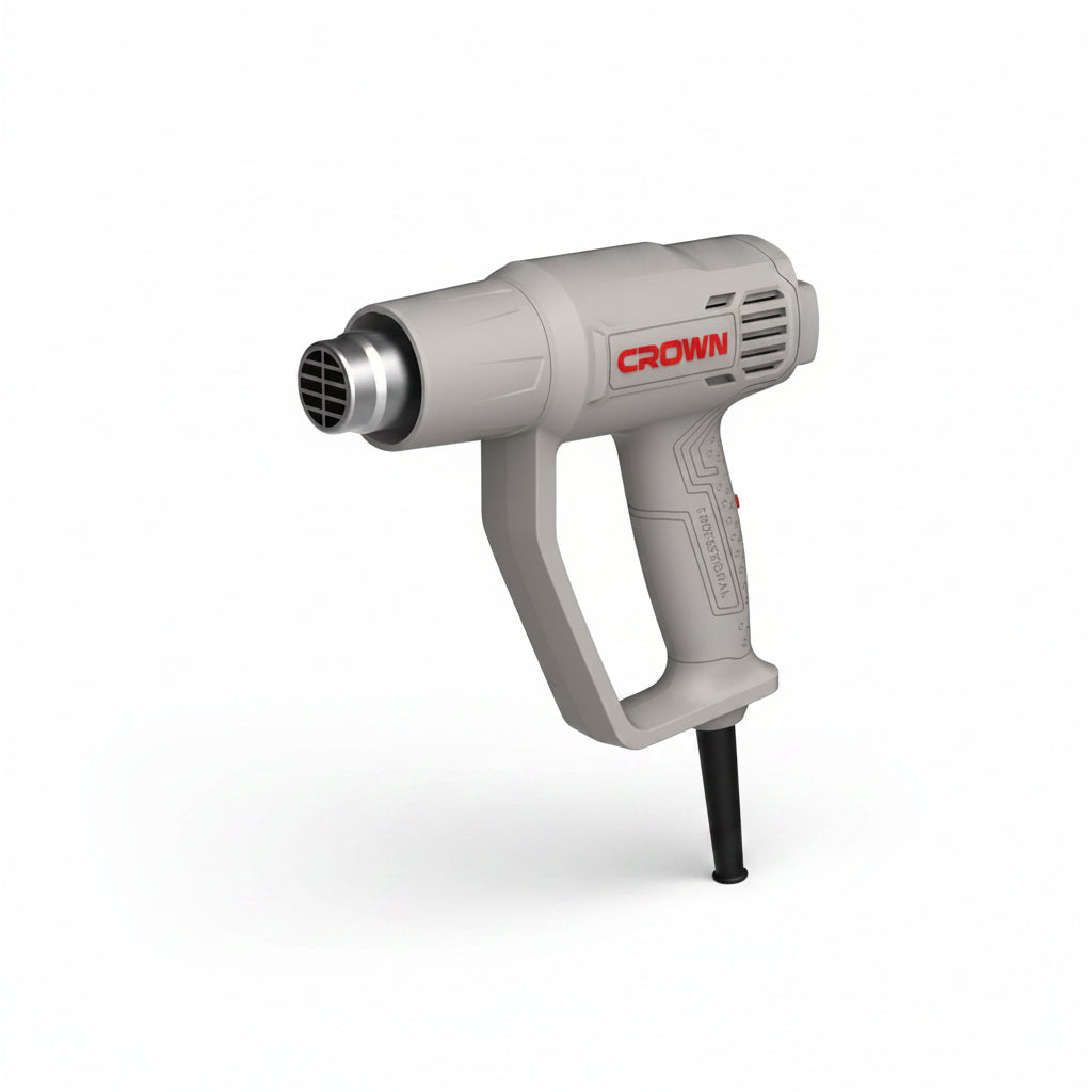 Crown Pistolet air chaud décapeur thermique 1800W-CT19040 Crown Pistolet air chaud décapeur thermique 1800W-CT19040