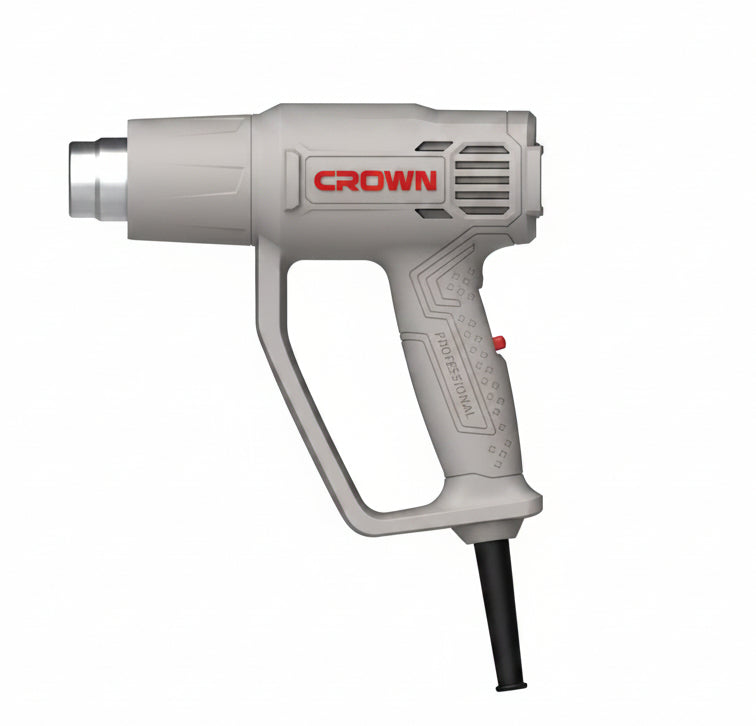 Crown Pistolet air chaud décapeur thermique 1800W-CT19040 Crown Pistolet air chaud décapeur thermique 1800W-CT19040