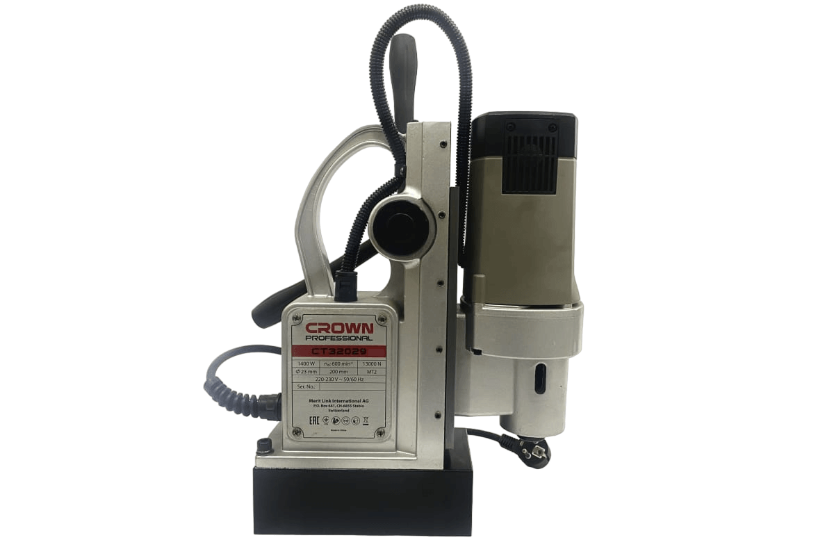 PERCEUSE A SOCLE MAGNETIQUE 23MM 1400W CROWN CT32029 PERCEUSE A SOCLE MAGNETIQUE 23MM 1400W CROWN CT32029