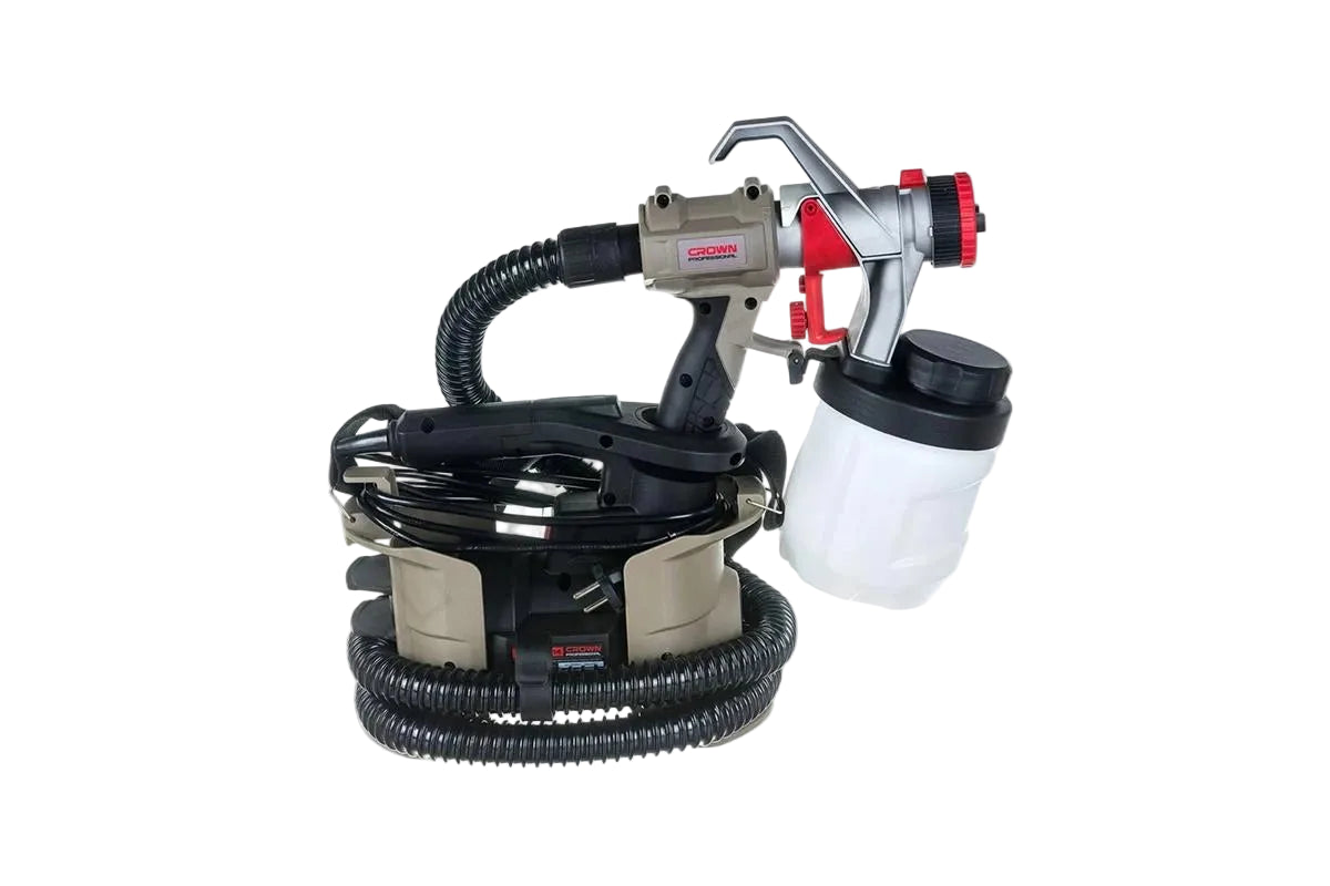 Pistolet À Peinture Électrique 2.5 mm 600w CROWN- CT31014 Pistolet À Peinture Électrique 2.5 mm 600w CROWN- CT31014