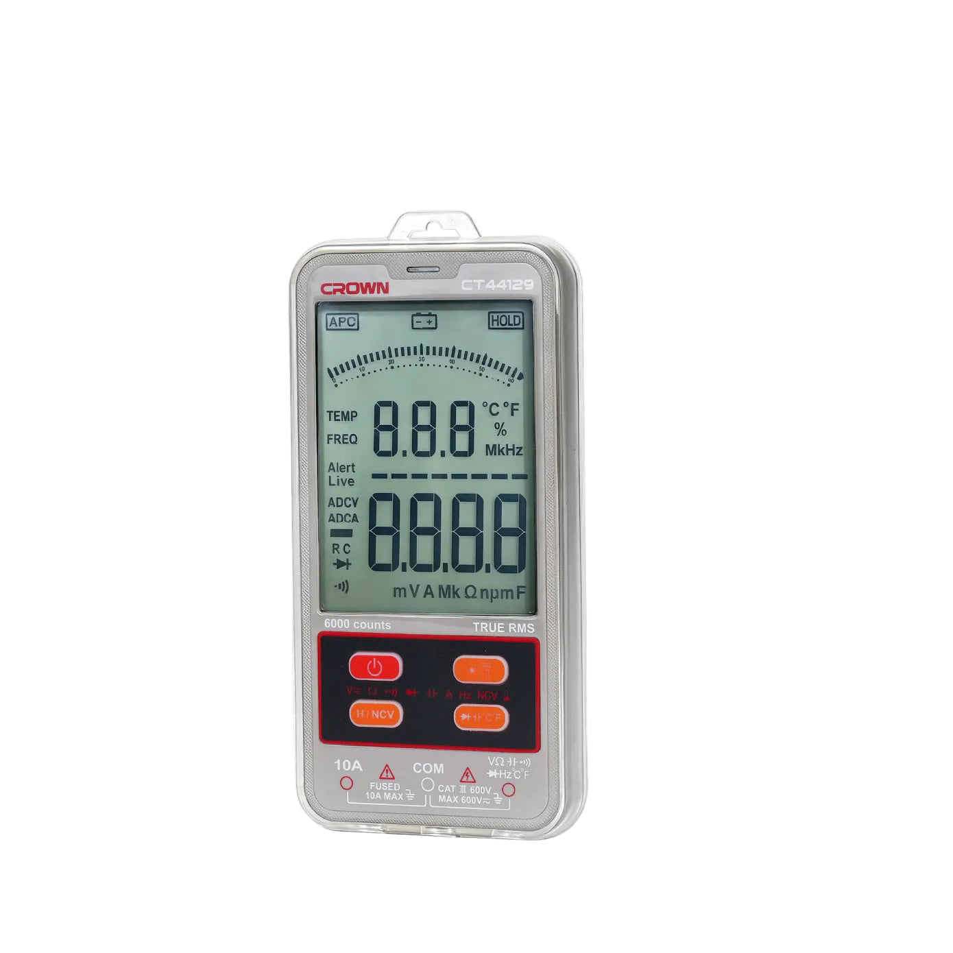 MULTIMETER DIGITAL 600A 600V CROWN CT44129 MULTIMETER DIGITAL 600A 600V CROWN CT44129