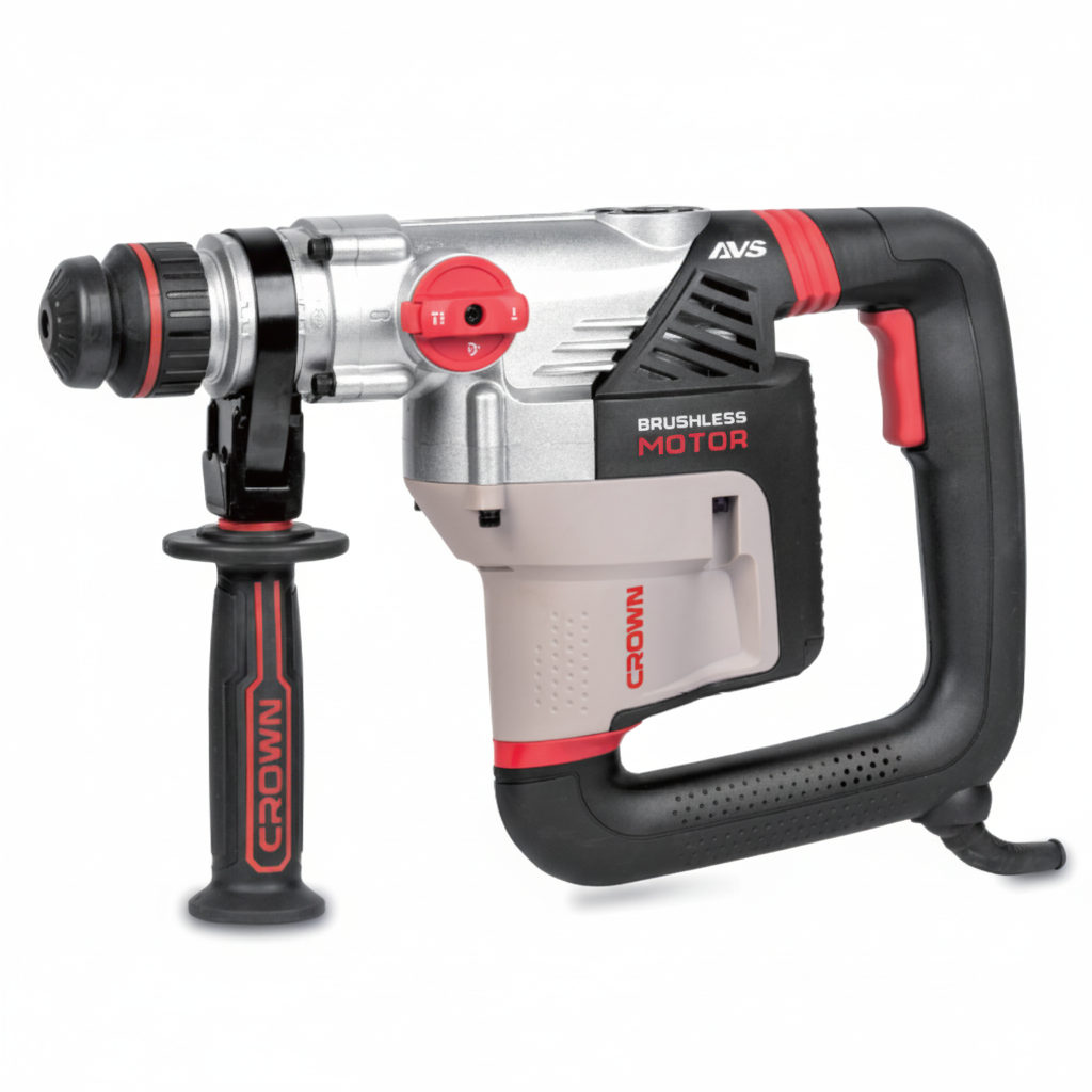 Marteau Piqueur Perforateur 32mm 1200W 5.5J CROWN CT18244 Marteau Piqueur Perforateur 32mm 1200W 5.5J CROWN CT18244