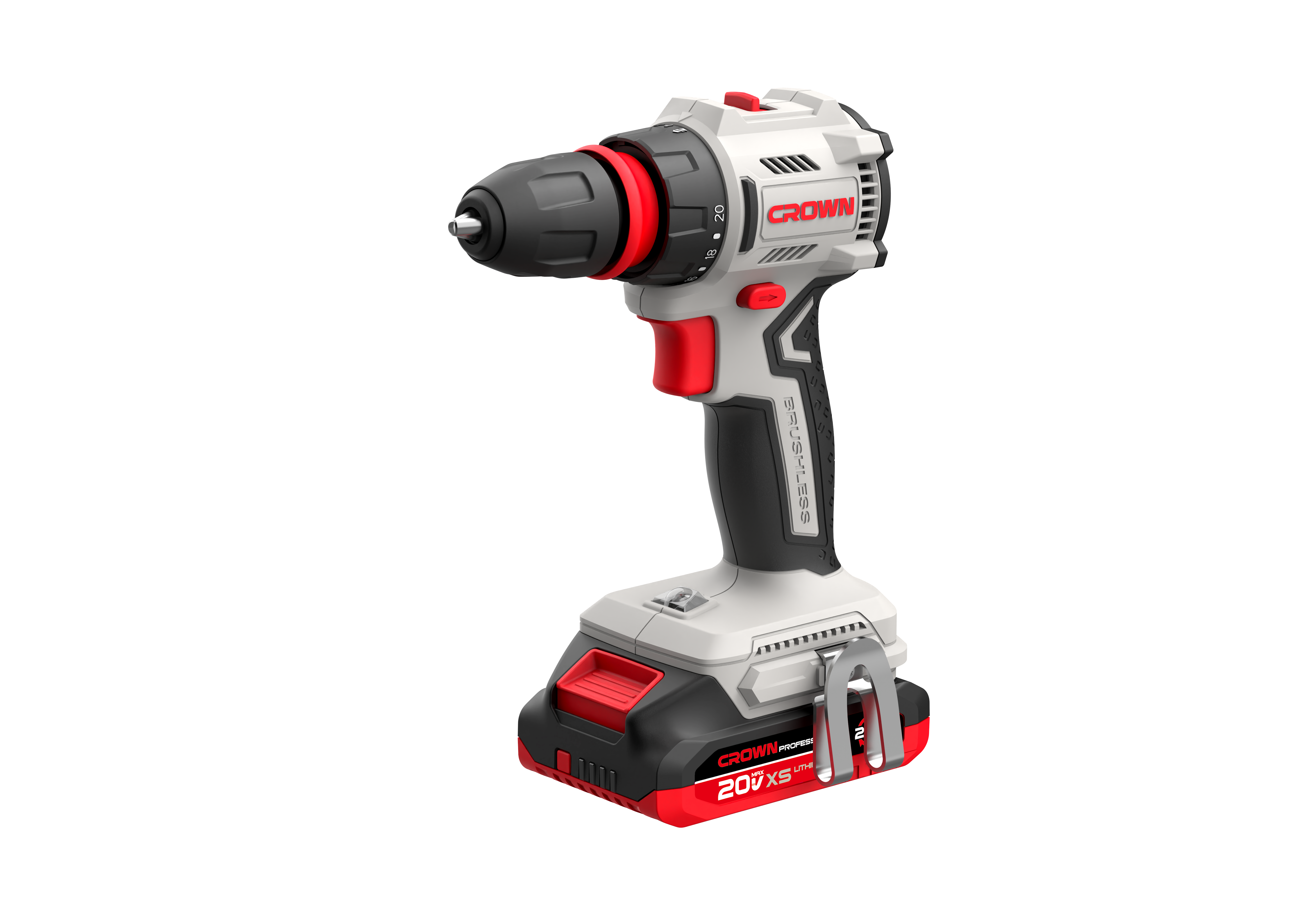pack Boulonneuse et Visseuse perceuse Brushless 20V 4Ah CROWN CK2A-2XS-4C2 pack Boulonneuse et Visseuse perceuse Brushless 20V 4Ah CROWN CK2A-2XS-4C2