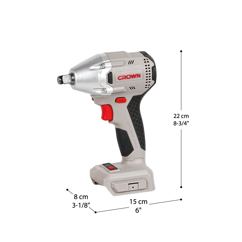 pack Boulonneuse et Visseuse perceuse Brushless 20V 4Ah CROWN CK2A-2XS-4C2 pack Boulonneuse et Visseuse perceuse Brushless 20V 4Ah CROWN CK2A-2XS-4C2