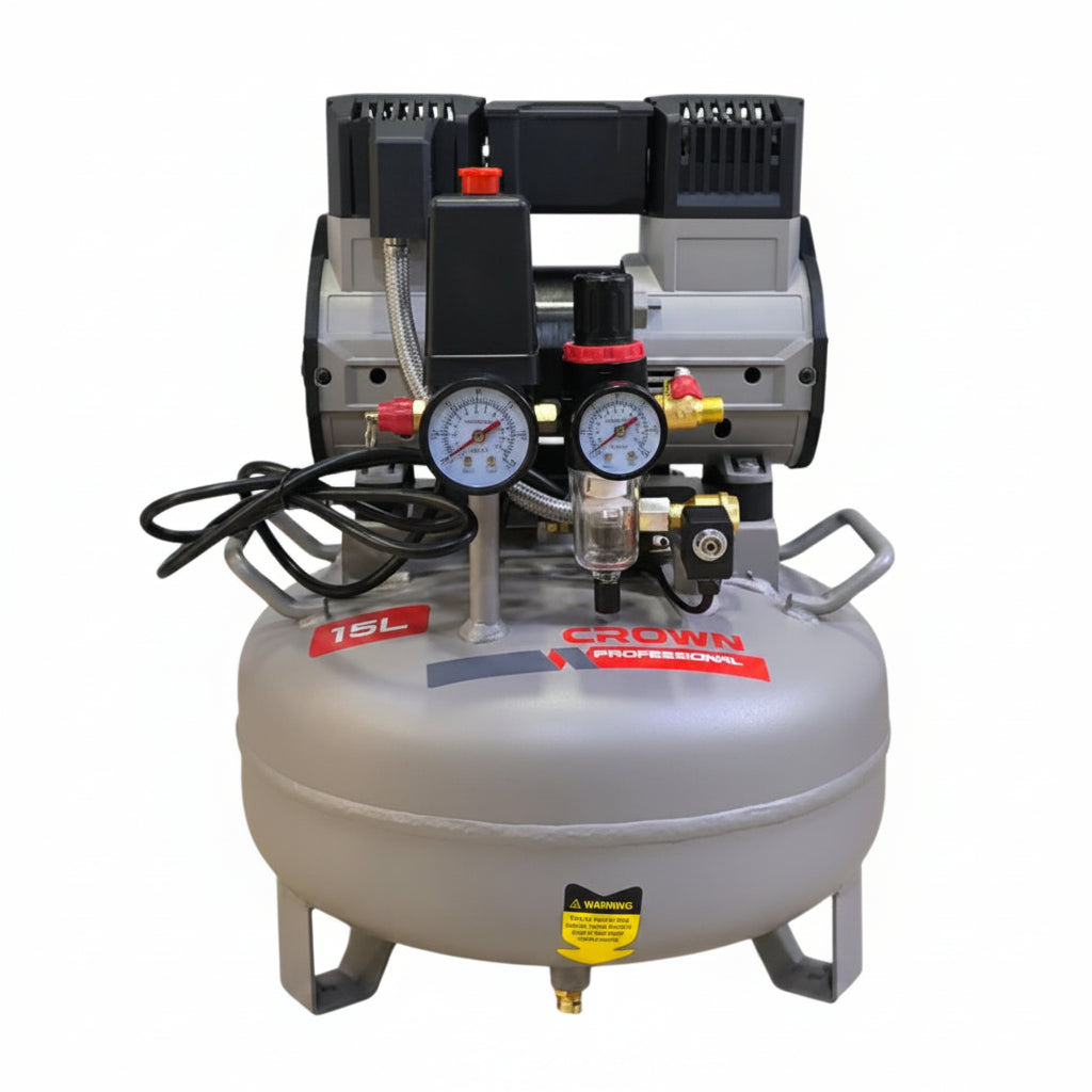 OMPRESSEUR 15L 8 BAR 900W SILENCIEUX CT36163 CROWN OMPRESSEUR 15L 8 BAR 900W SILENCIEUX CT36163 CROWN