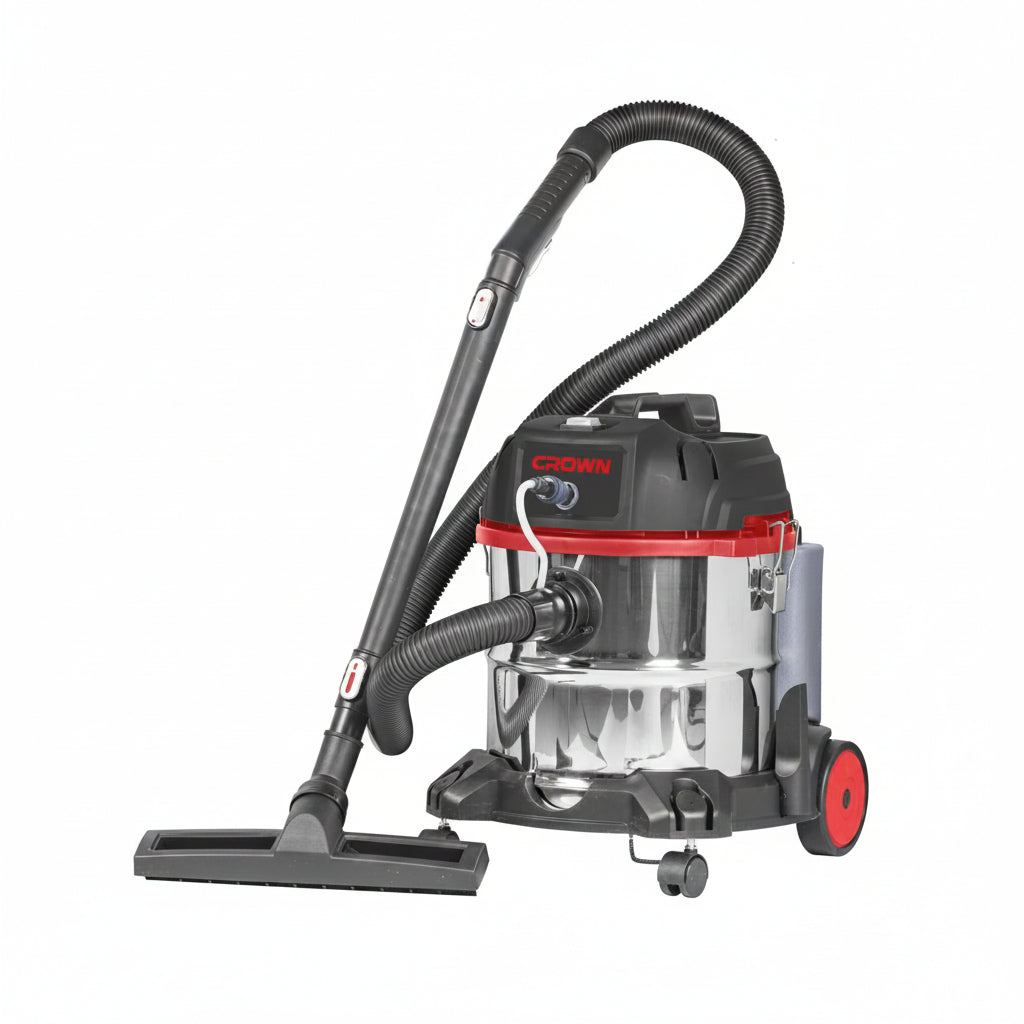 Aspirateur lifting 4 en 1 Extracteur Injecteur Souffleur Eau et Poussière 1200w 20L CROWN ;CT42106 Aspirateur lifting 4 en 1 Extracteur Injecteur Souffleur Eau et Poussière 1200w 20L CROWN ;CT42106