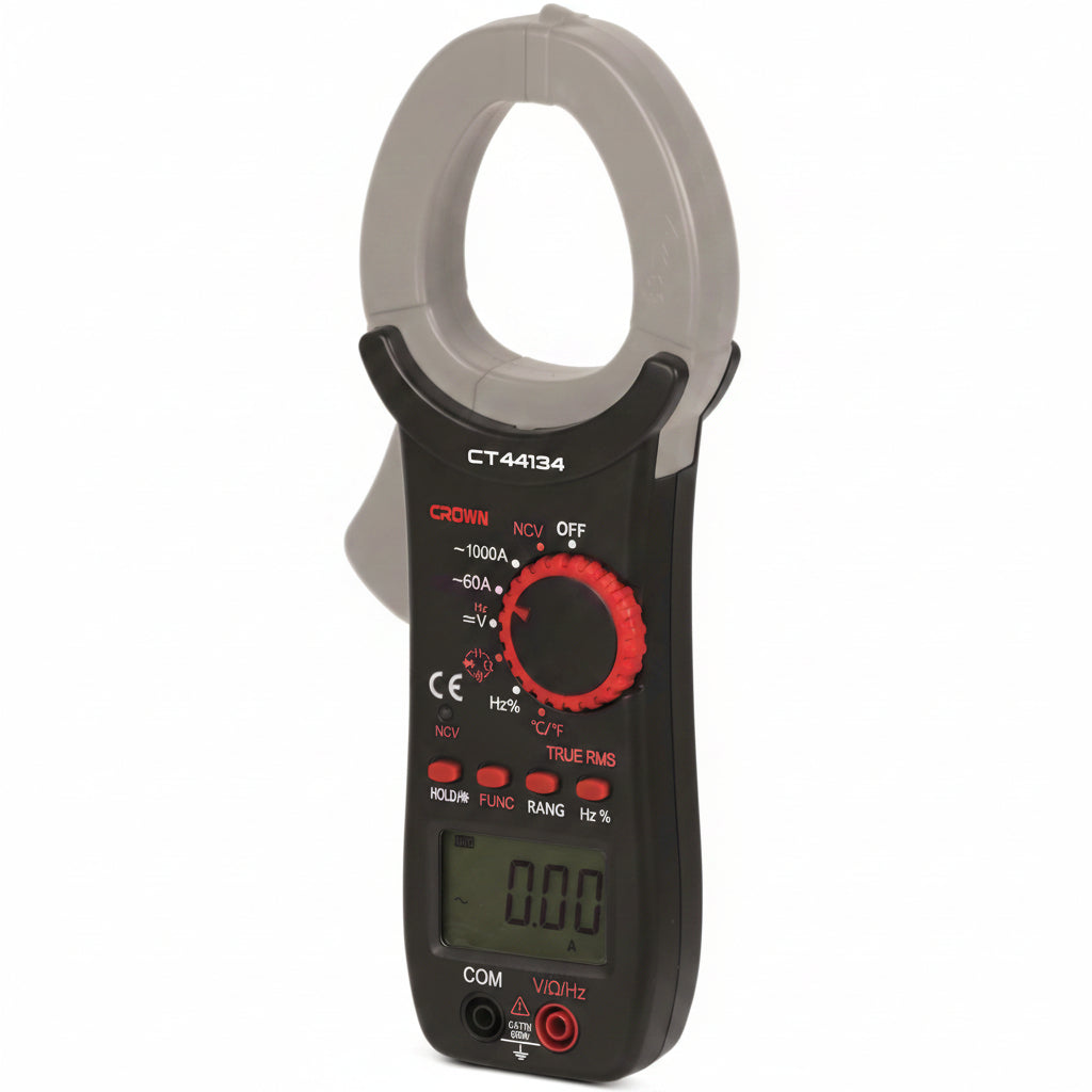 Pince ampèremétrique digital 55mm 1000V 1000A CROWN | CT44134 Pince ampèremétrique digital 55mm 1000V 1000A CROWN | CT44134