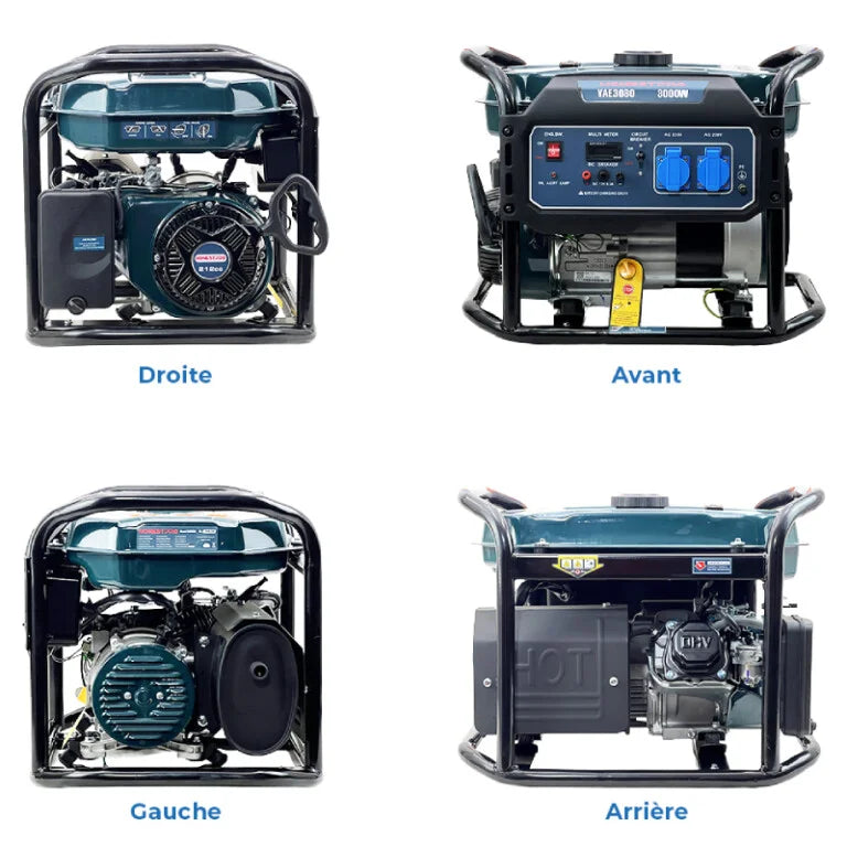 GROUPE ELECTROGENE 4000W A DEMARREUR HONESTPRO YAE3083 GROUPE ELECTROGENE 4000W A DEMARREUR HONESTPRO YAE3083