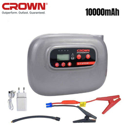 BOOSTER BATTERIE + GONFLEUR 4 en 1 CROWN CT37031
