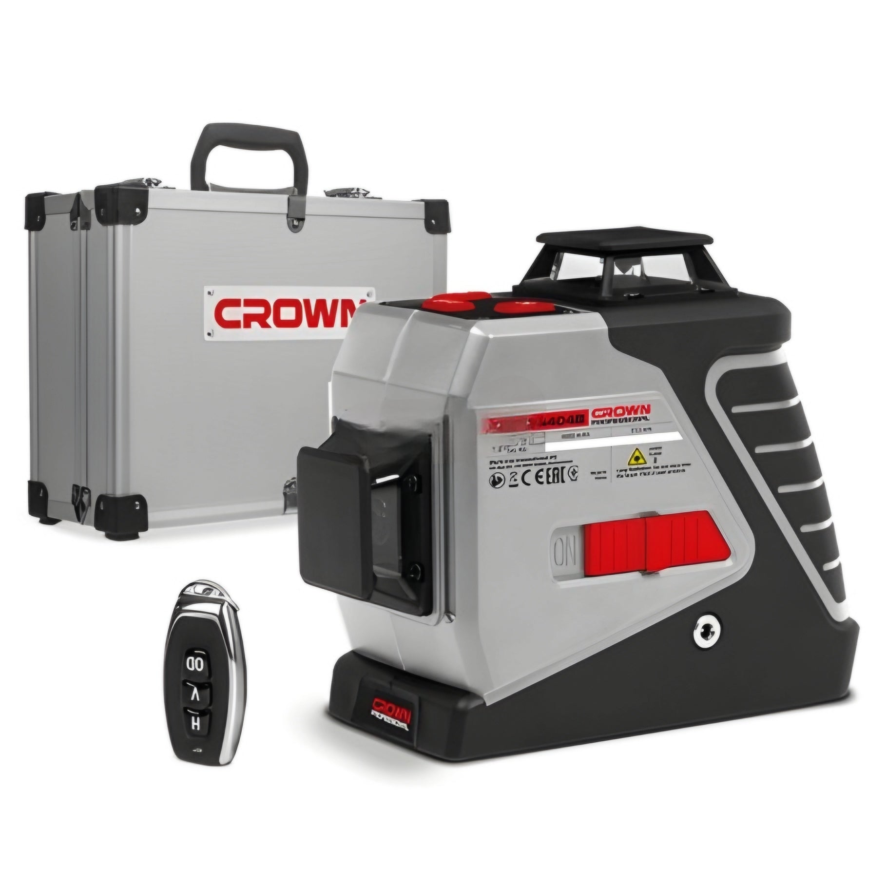 Niveau Laser 3×360° 3D Avec Télécommande, CT44048-R,CROWN Niveau Laser 3×360° 3D Avec Télécommande, CT44048-R,CROWN