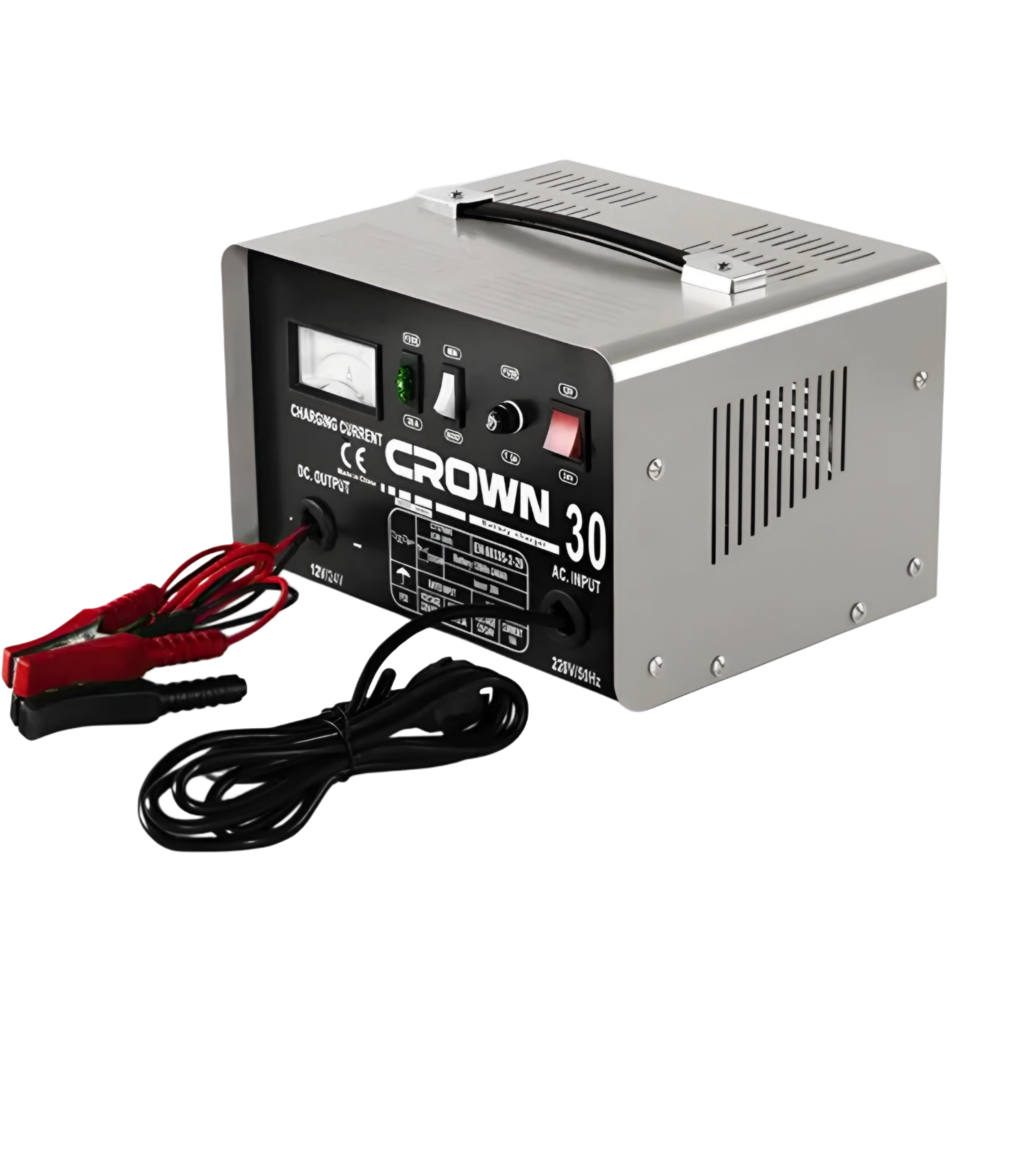 Chargeur Batterie Intelligent 12/24V 180W LCD CT37005 Crown – Sécurité & Polyvalence Chargeur Batterie Intelligent 12/24V 180W LCD CT37005 Crown – Sécurité & Polyvalence