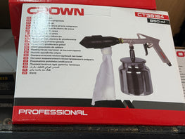 Pistolet de sablage pneumatique Crown 850 ml - CT38184