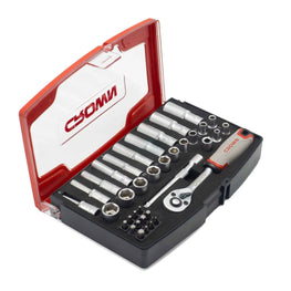 COFFRET DE DOUILLES CLIQUER 37PCS CROWN