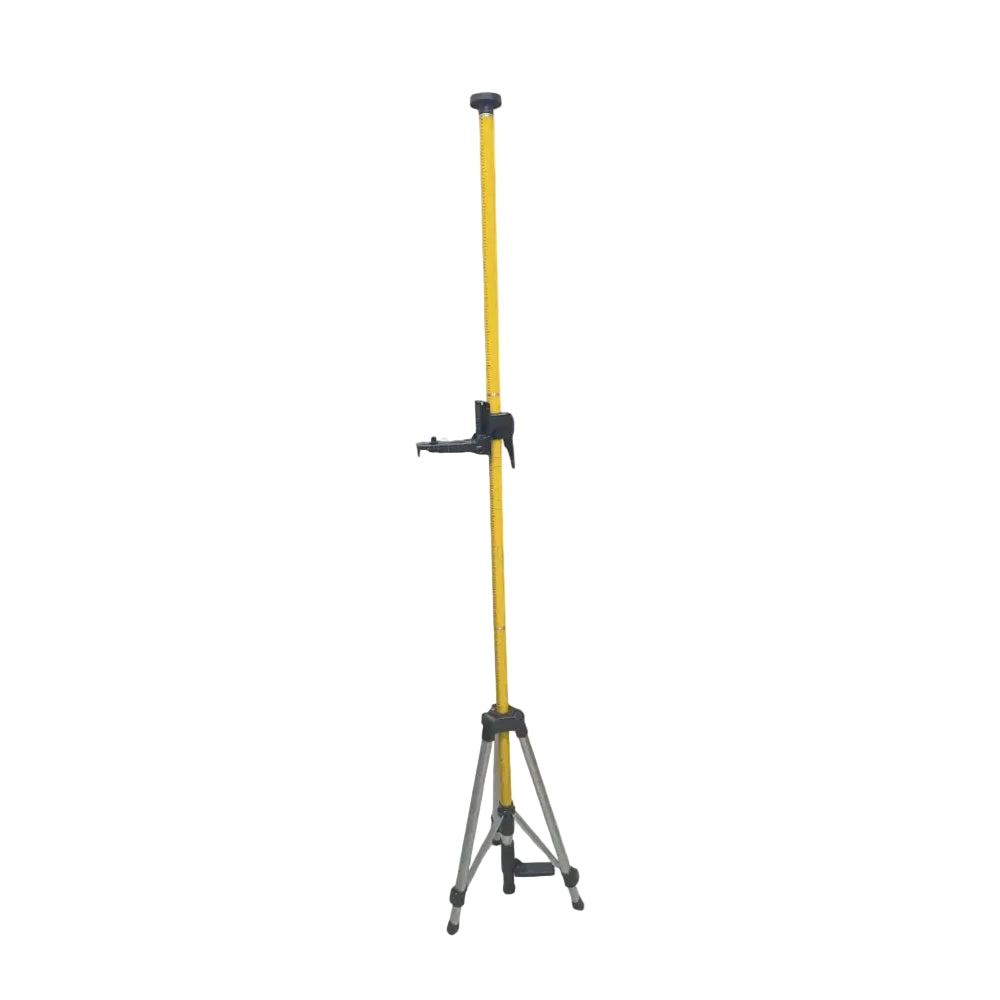 Perche Trépied pour Niveau Laser Télescopique 4.2M HONESTPRO YAM0162 Perche Trépied pour Niveau Laser Télescopique 4.2M HONESTPRO YAM0162