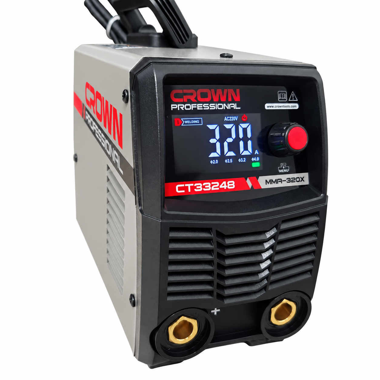 Poste à souder MMA 320A CROWN CT33248 Poste à souder MMA 320A CROWN CT33248