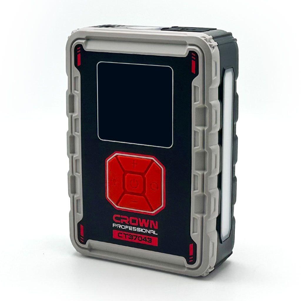 CROWN COMPRRESSURE DE VOITURE AVEC BOOSTER BATTERIE 24000 MAH CROWN COMPRRESSURE DE VOITURE AVEC BOOSTER BATTERIE 24000 MAH