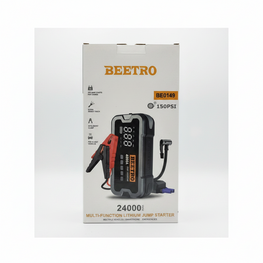 Compresseur De Voiture Avec Booster Batterie 24000mAh  150 psi beetro be0149