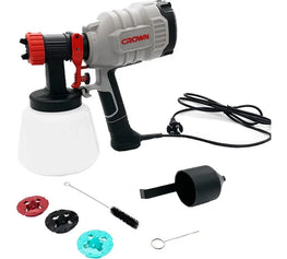 Pistolet à peinture électrique 1.5-2.6mm  1200 ml 650W CROWN | CT31020