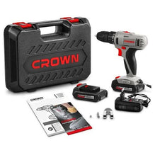 Crown Visseuse A 2 Batteries Lithium -2 Vitesses Ct21055Lm-1.5 Bmc - 14.4V - 1.5 Ah