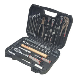 Kit Caisse A Outils  56 Pièces CROWN CPHTS-XC56BA