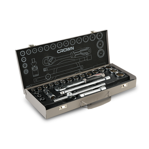 Coffret de douilles CROWN 1/2" 24 pièces, CPHSW-XA24