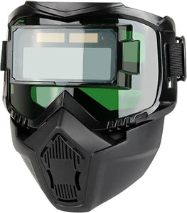 Casque de soudage à obscurcissement automatique, couverture intégrale du visage