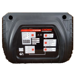Chargeur de batterie numérique 1,2 kW, 12/24 V . 600 Ah,  200 A CROWN CT37036