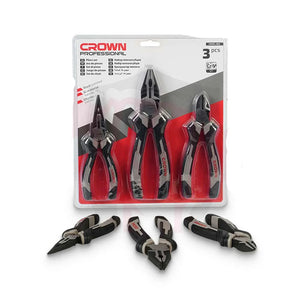 JEUX DE PINCE 03PCS CROWN | CPHPL-XB3