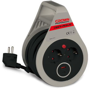 Enrouleur de câble 7 METRE 3000 W CROWN CEER-A02U15
