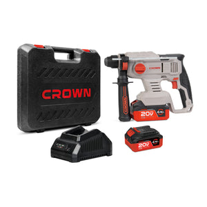 Marteau perforateur sans fil 20 V, 4Ah, 20 mm CROWN ; CT28010XS-4 BMC