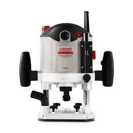 Défonceuse à plongée 2100 W, pince 12 mm. CROWN CT11001