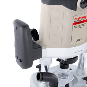 Défonceuse à plongée 2100 W, pince 12 mm. CROWN CT11001