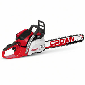 Scie A Chaine Tronçonneuse A Bois Essence 20″ 58.1 cm 2300w 54.6cc CT20201-18 | CROWN
