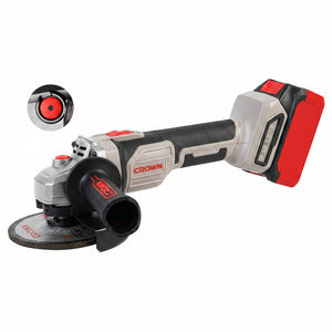 Tronçonneuse Meuleuse d'angle sans fil  20 V, 125 mm ; CROWN  CT23026-125XS-4 BMC