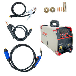 Poste à souder MIG TIG MMA à onduleur  ,220V,35-200A  CROWN ;CT33201