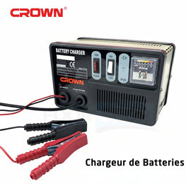 Chargeur Batterie Auto 6-12v 115w CROWN Ref: CT37002