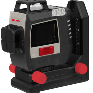 Crown Niveau Laser 4x360° 4D 30m Avec Télécommande CT44192