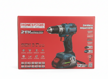 Visseuse & Perceuse Sans fil avec 2 Batterie et Chargeur 21V BRUSHLESS HONESTPRO YAE6120