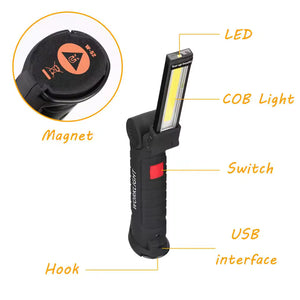 Lampe Frontale LED Multifonction 360