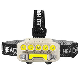 HX-817S rechargeable LED headlamp.