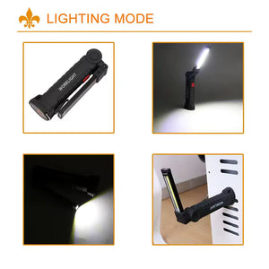 Lampe Frontale LED Multifonction 360