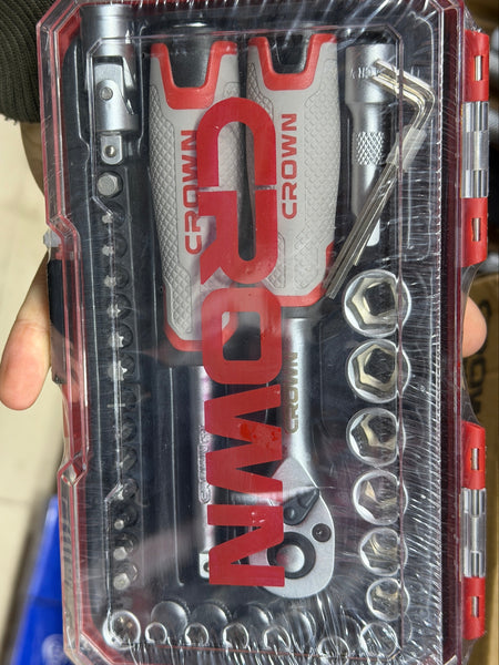 Coffret de Douilles et Vissage Crown