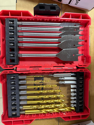 Jeu de mèches à bois Crown (24 pcs)