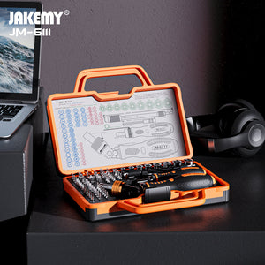 Kit d'outils de réparation pour tournevis JAKEMY JM-6111 69 en 1
