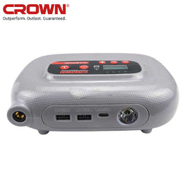 BOOSTER BATTERIE + GONFLEUR 4 en 1 CROWN CT37031